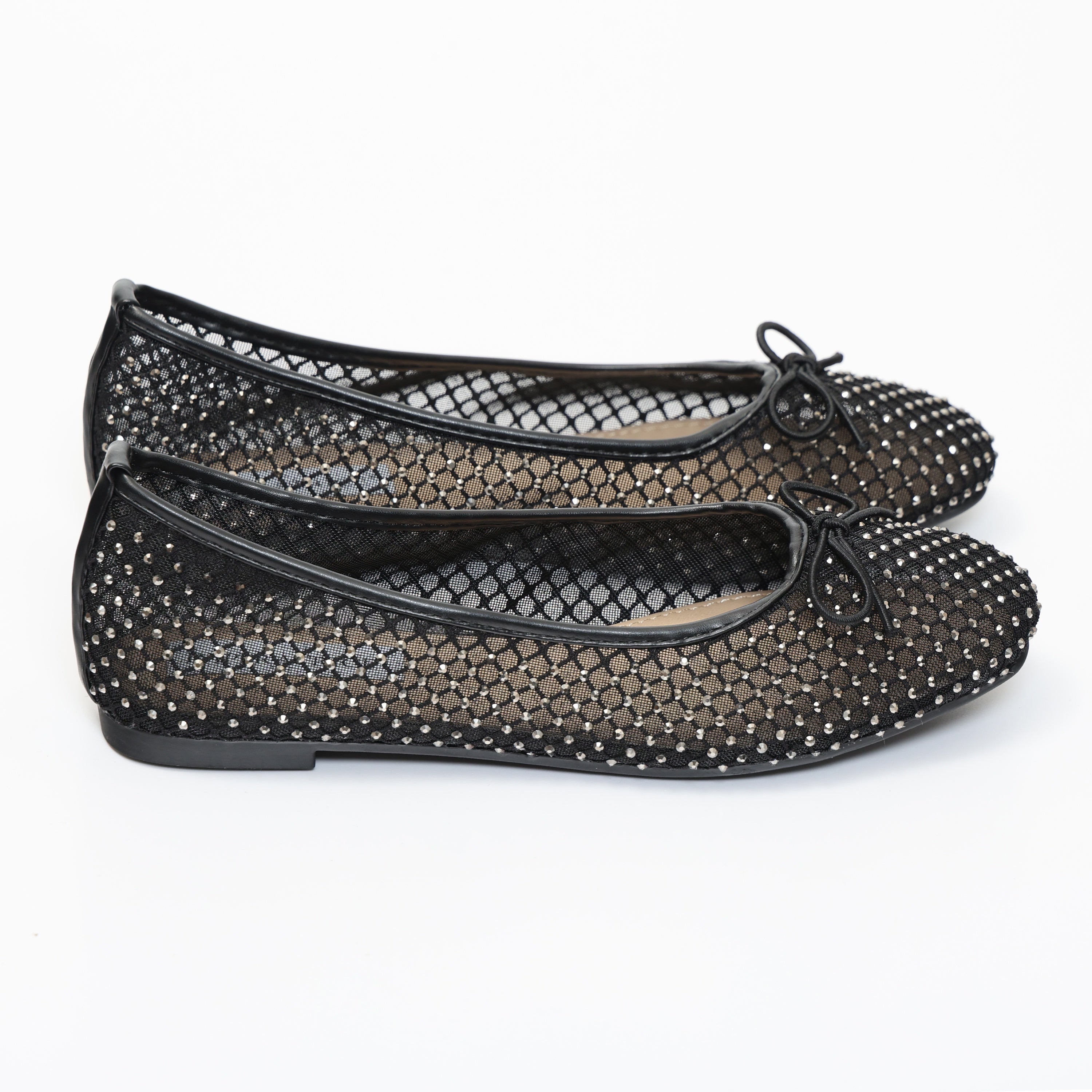 Scarpe Basse Queen Helena – Ballerine Traforate Con Strass, Comode E Glamour Per Ogni Outfit!