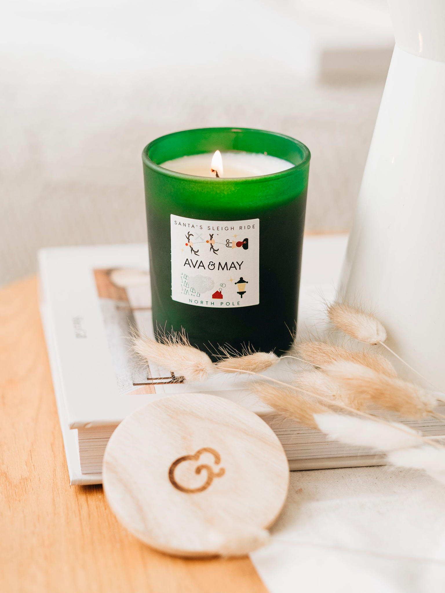 Candela profumata Santa's Sleigh Ride