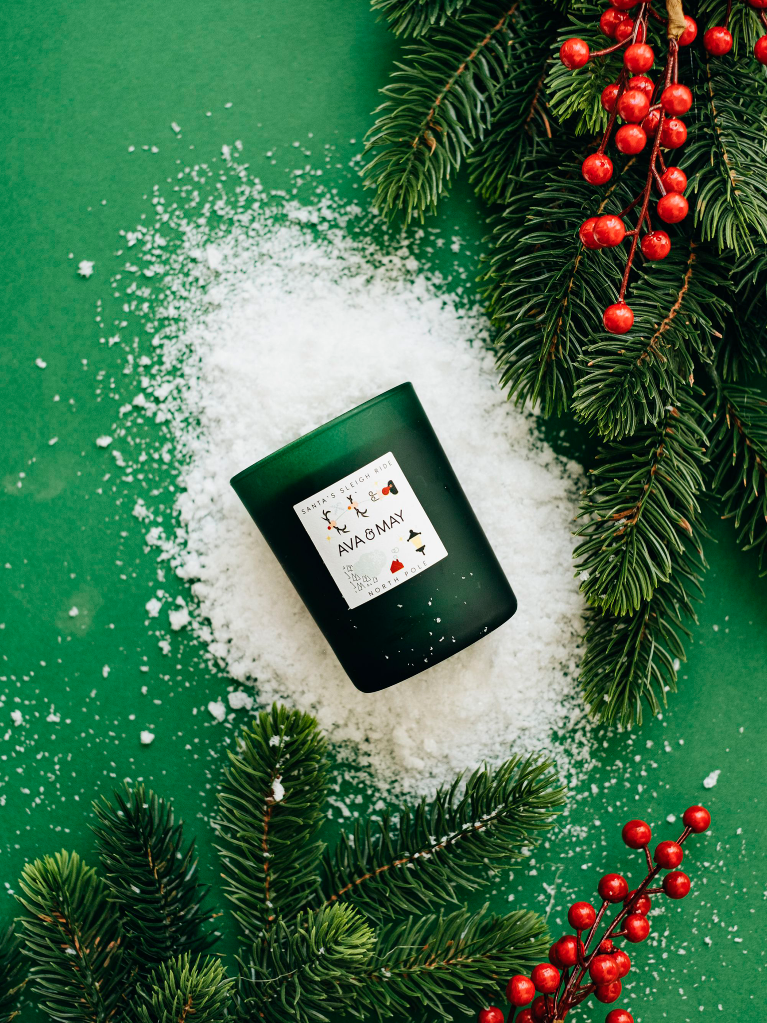 Candela profumata Santa's Sleigh Ride