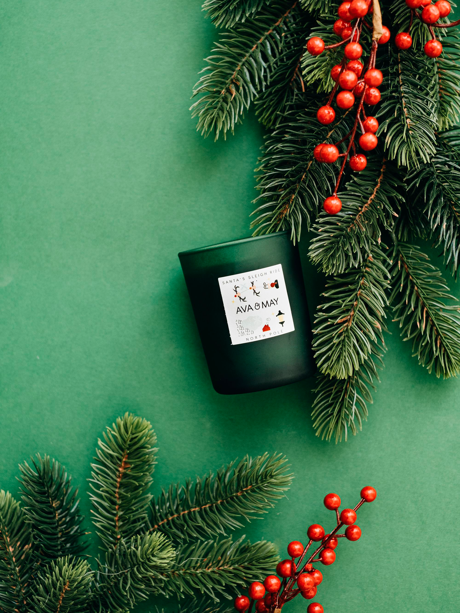 Candela profumata Santa's Sleigh Ride