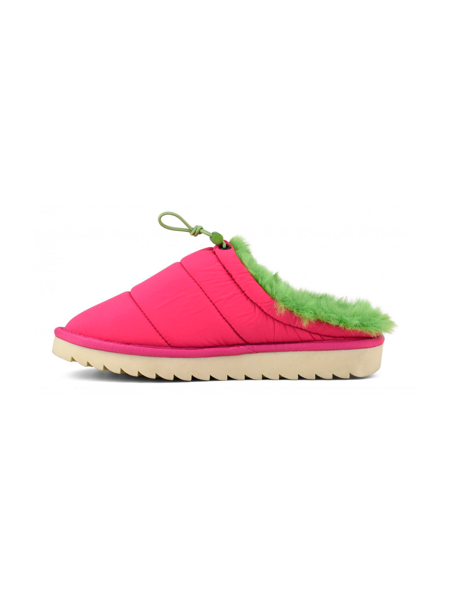 Puffy Slipper nylon Fuchsia - Colors of California