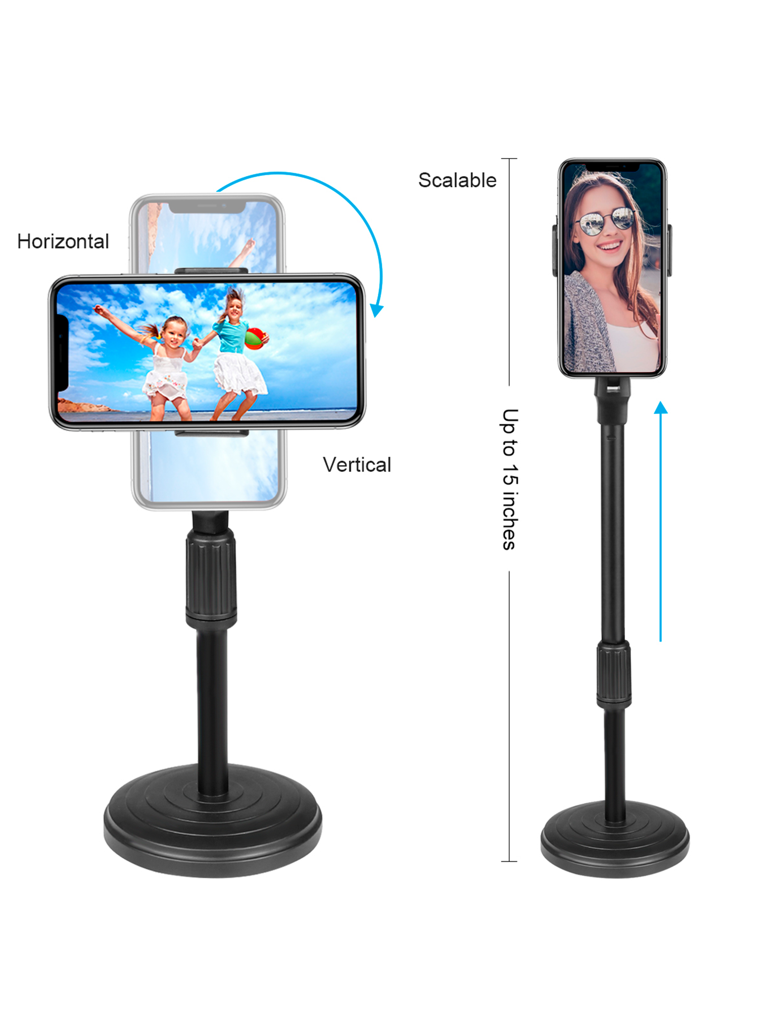 Supporto per smartphone da tavolo