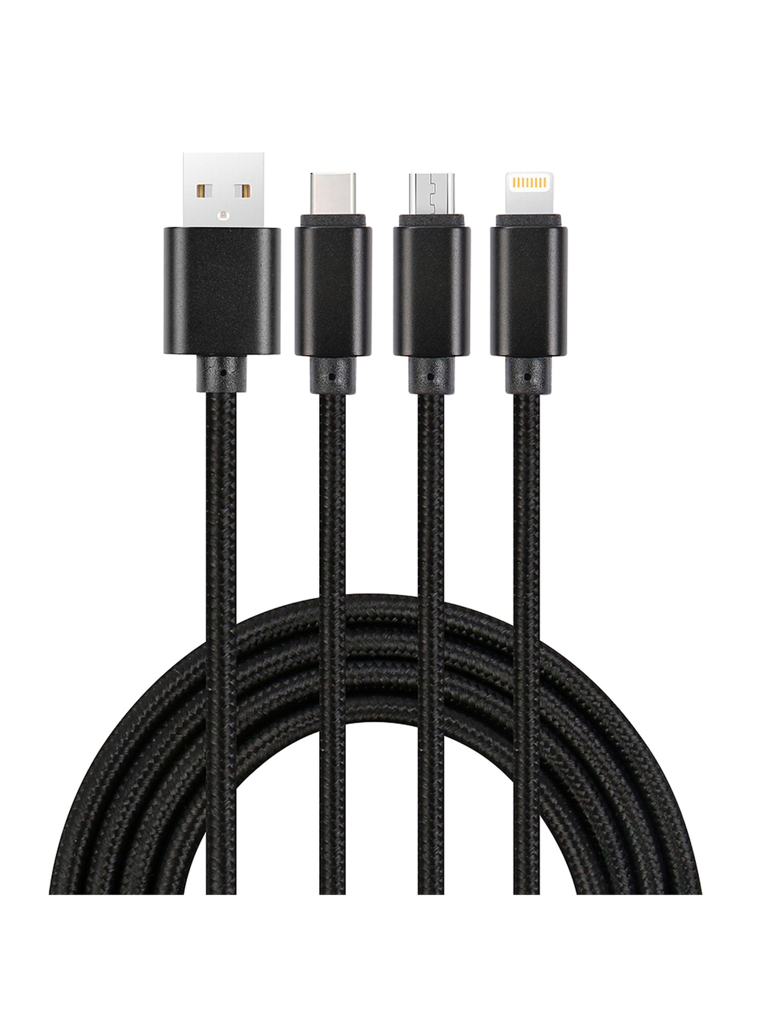 CAVO 3 IN 1 (LIGHTENING/MICRO USB/ USB-C)