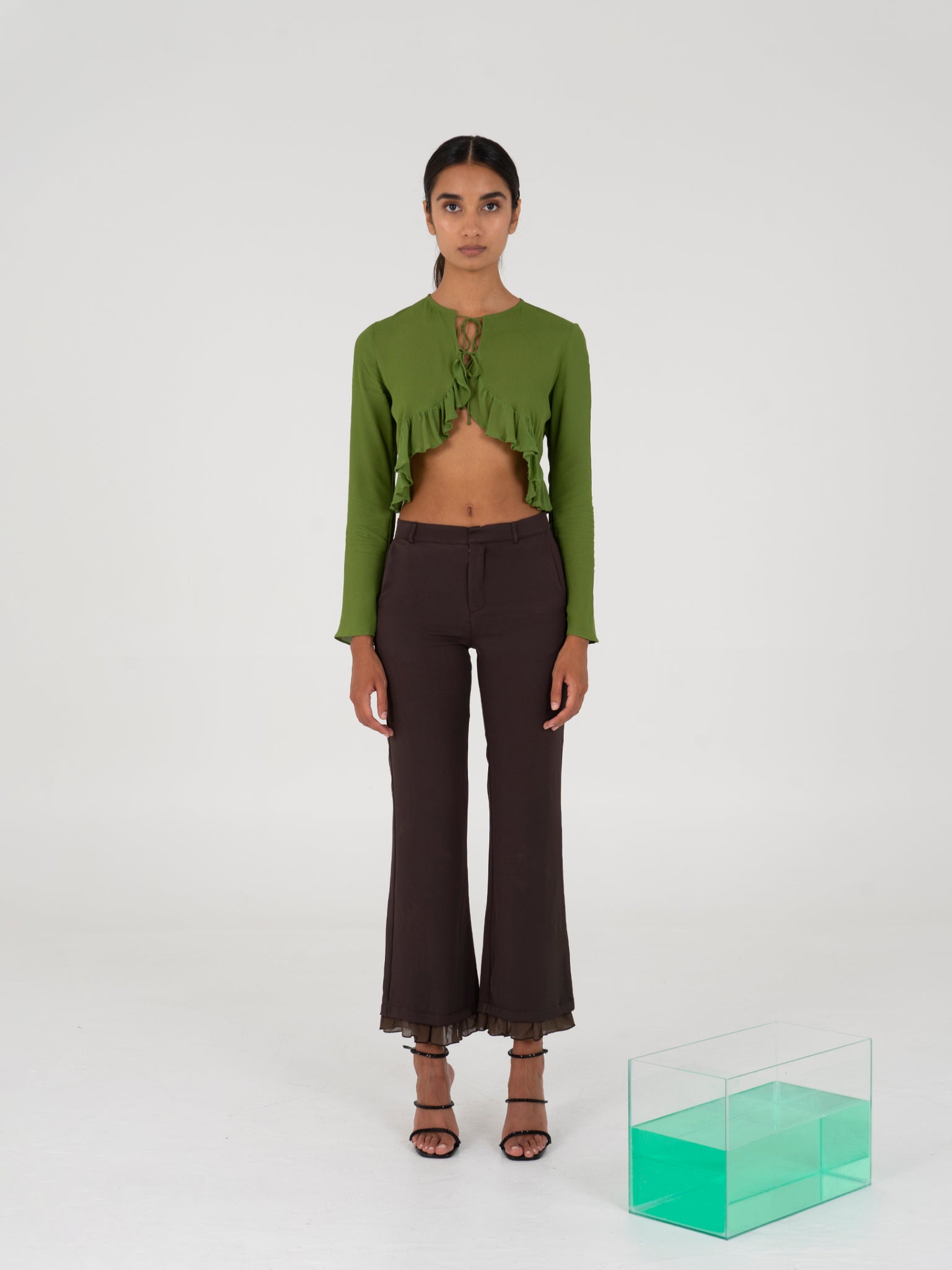Leaf blouse - Carmen Says