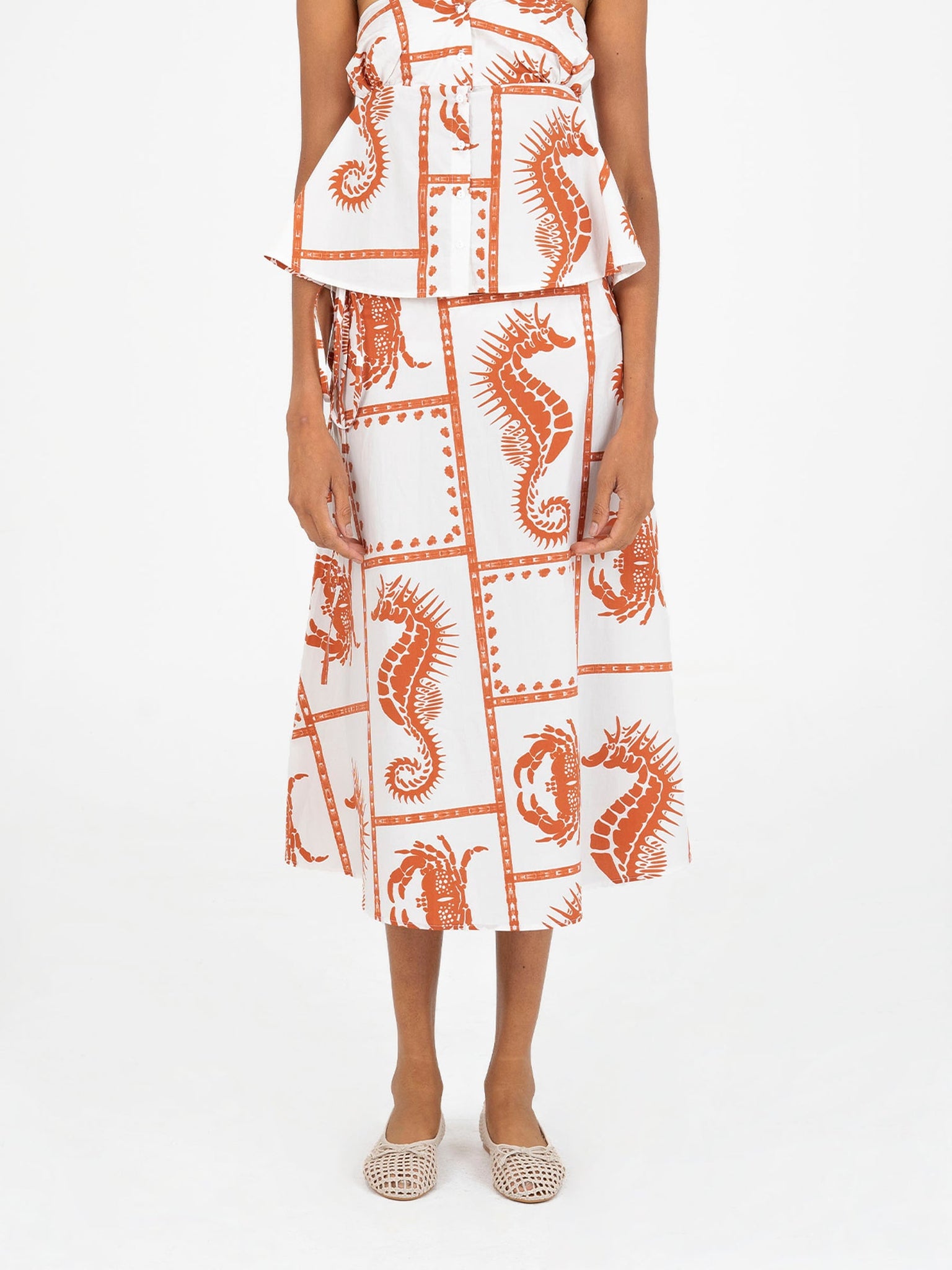 Puck Ocean-Inspired Skirt - Carmen Says