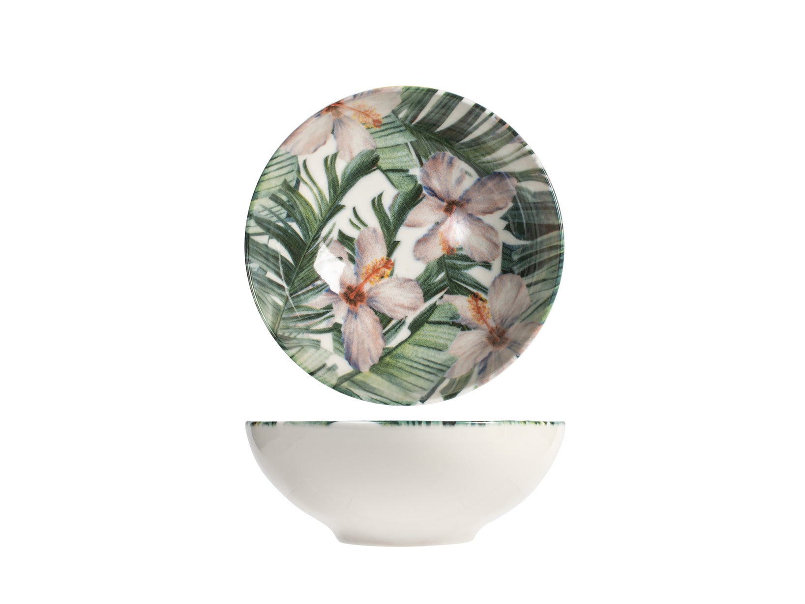 Set 6 Coppette Exotic In New Bone China Assortite Cm14