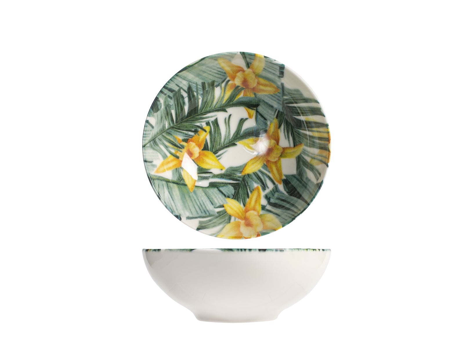 Set 6 Coppette Exotic In New Bone China Assortite Cm14