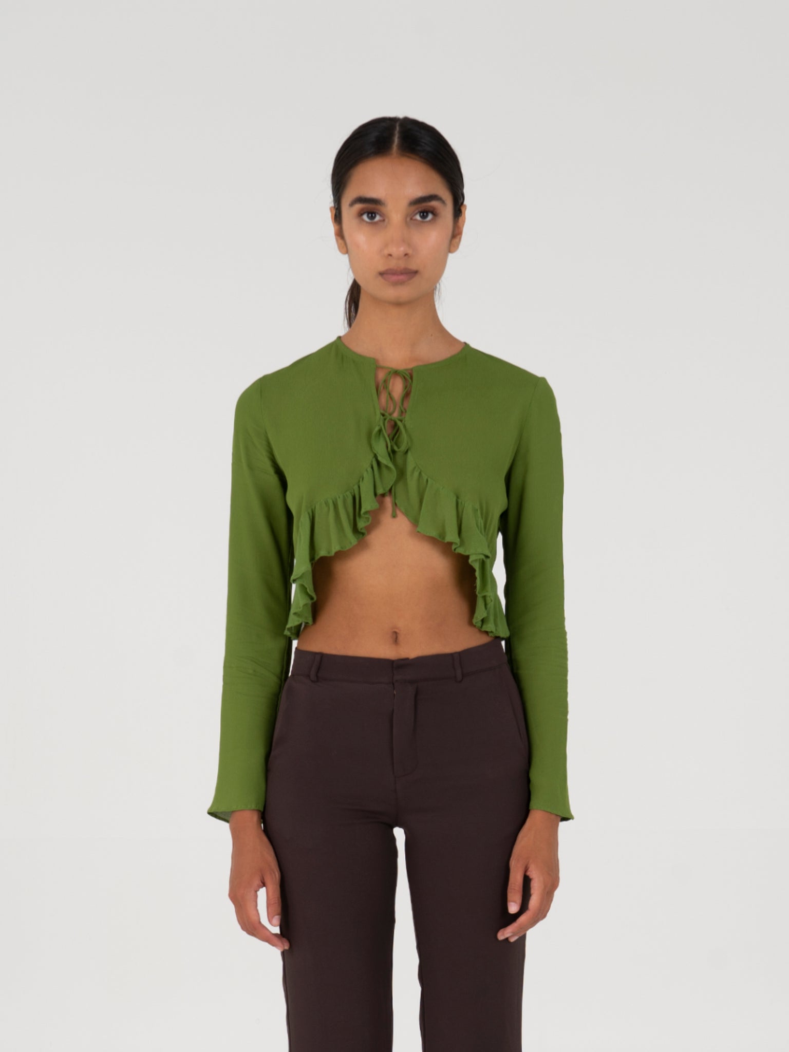 Leaf blouse - Carmen Says