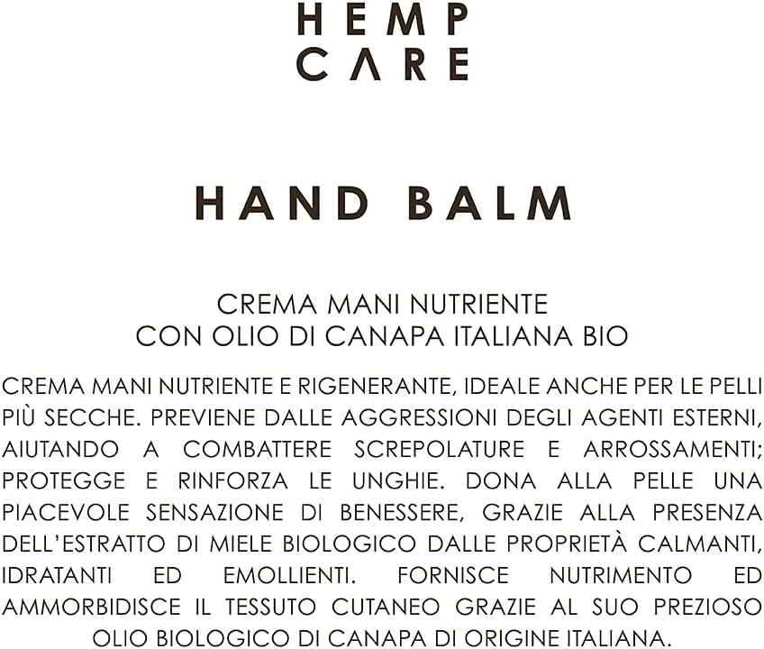 HEMP CARE crema mani