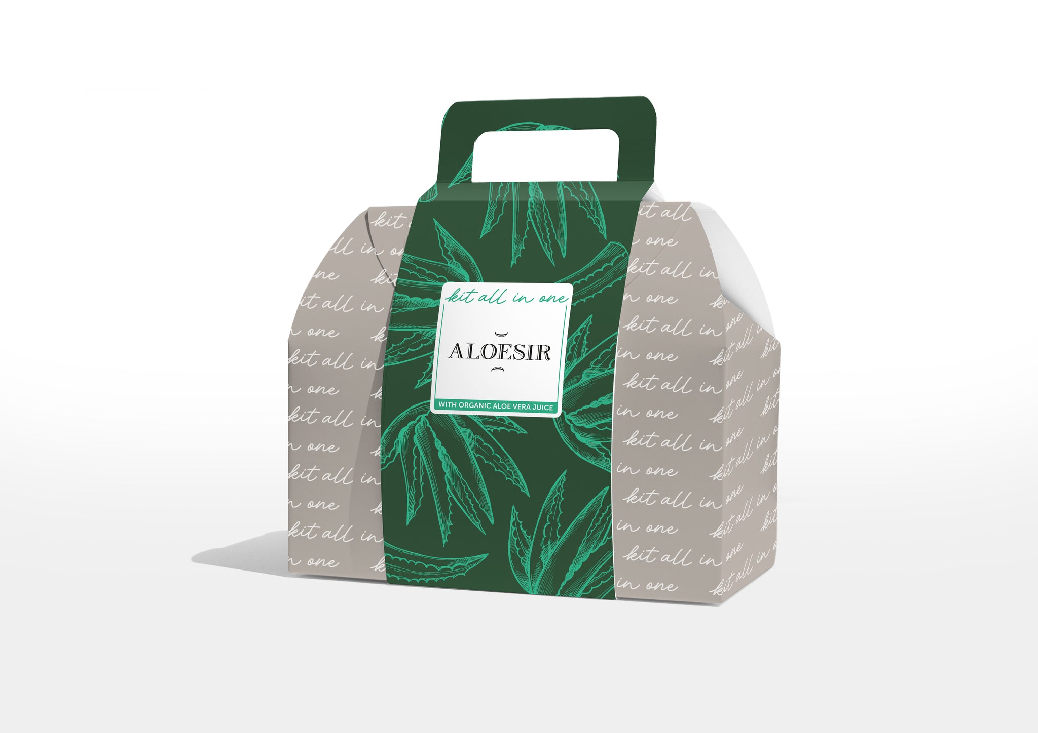 All in One Kit - Aloesir hair & body wash 30ml, body lotion 30ml,shampoo balm 30ml, soap 15g, hair & body wash 300ml