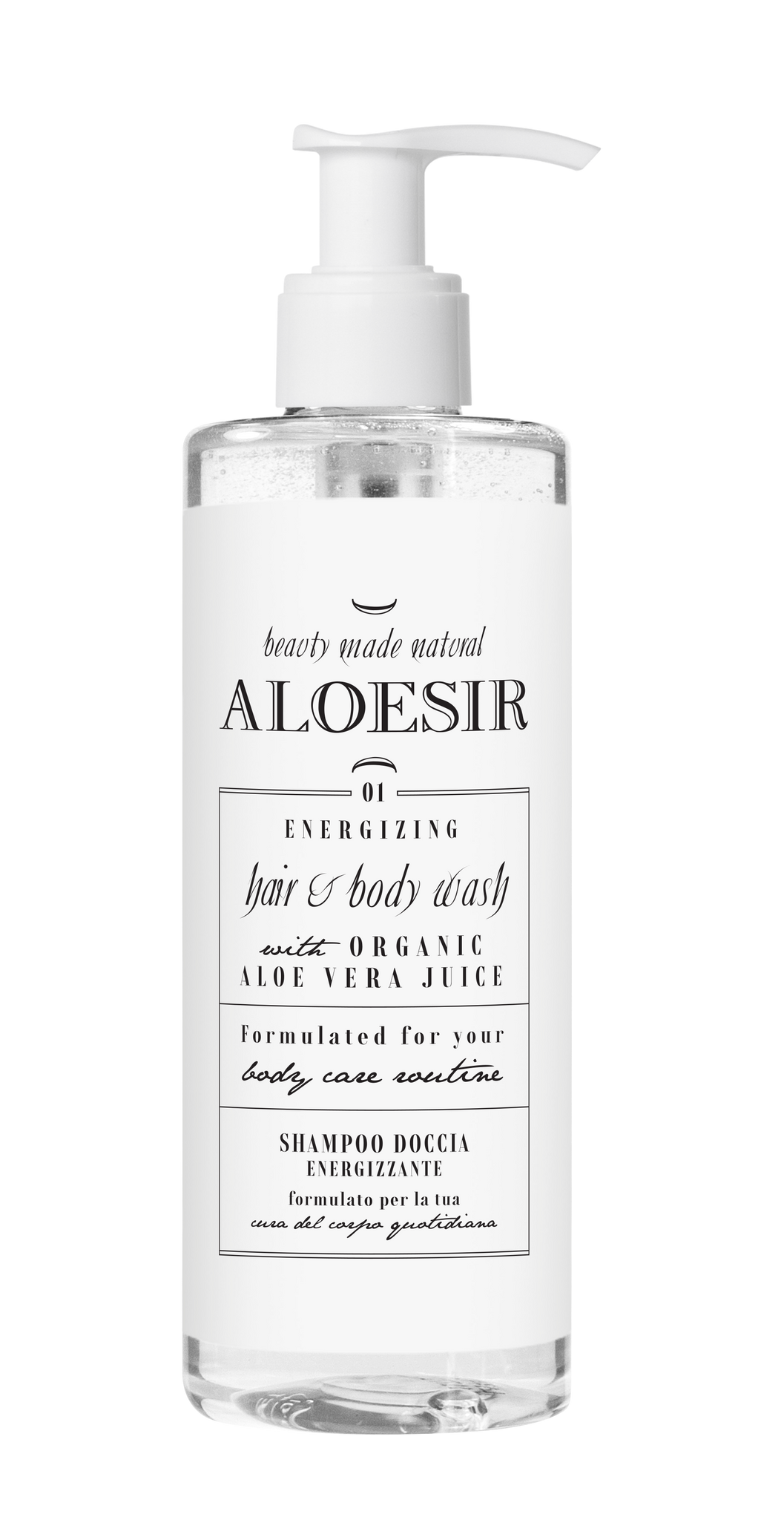 All in One Kit - Aloesir hair & body wash 30ml, body lotion 30ml,shampoo balm 30ml, soap 15g, hair & body wash 300ml