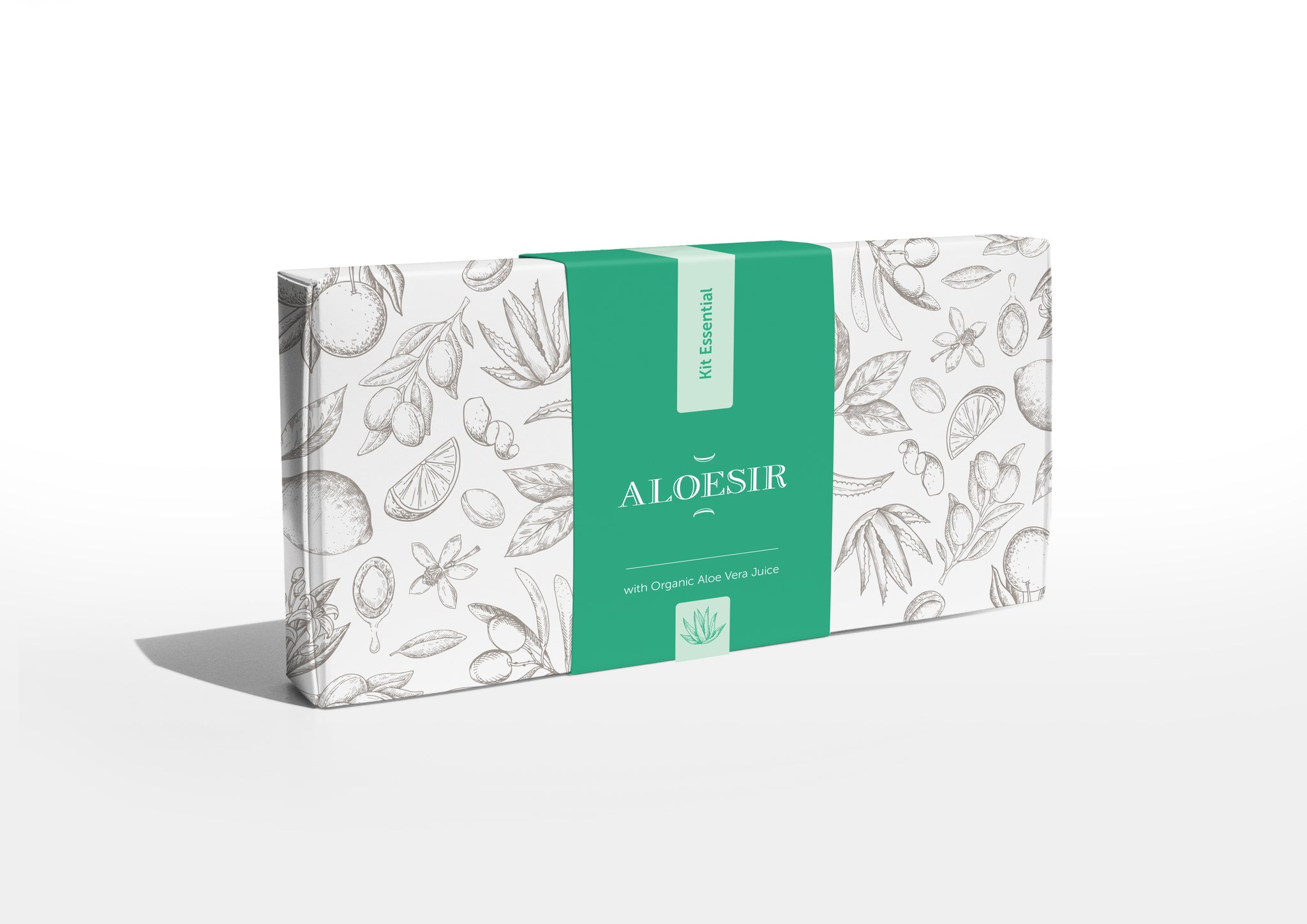 Essential Kit - Aloesir Soap 15g, body lotion 30ml, shampoo  balm 30 ml, shower gel 30ml