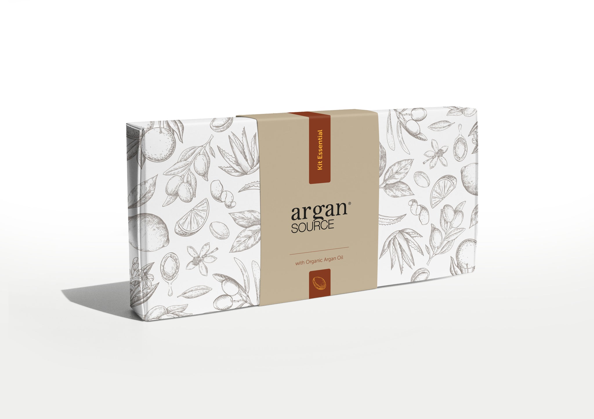 Essential Kit - Argan Soap 15g, body lotion 30ml, shampoo 30 ml, conditioner 30 ml, hair & body wash 30ml