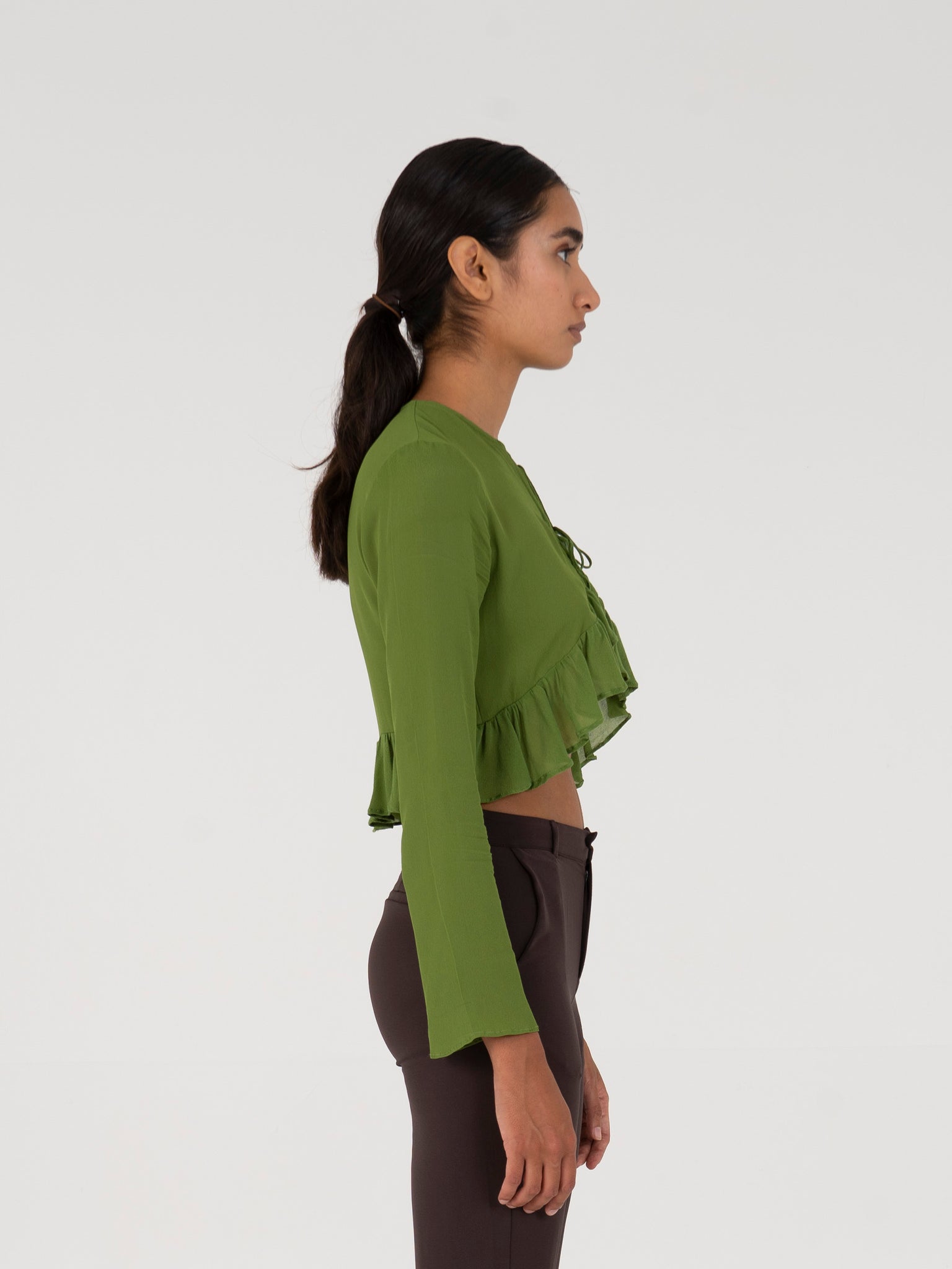 Leaf blouse - Carmen Says