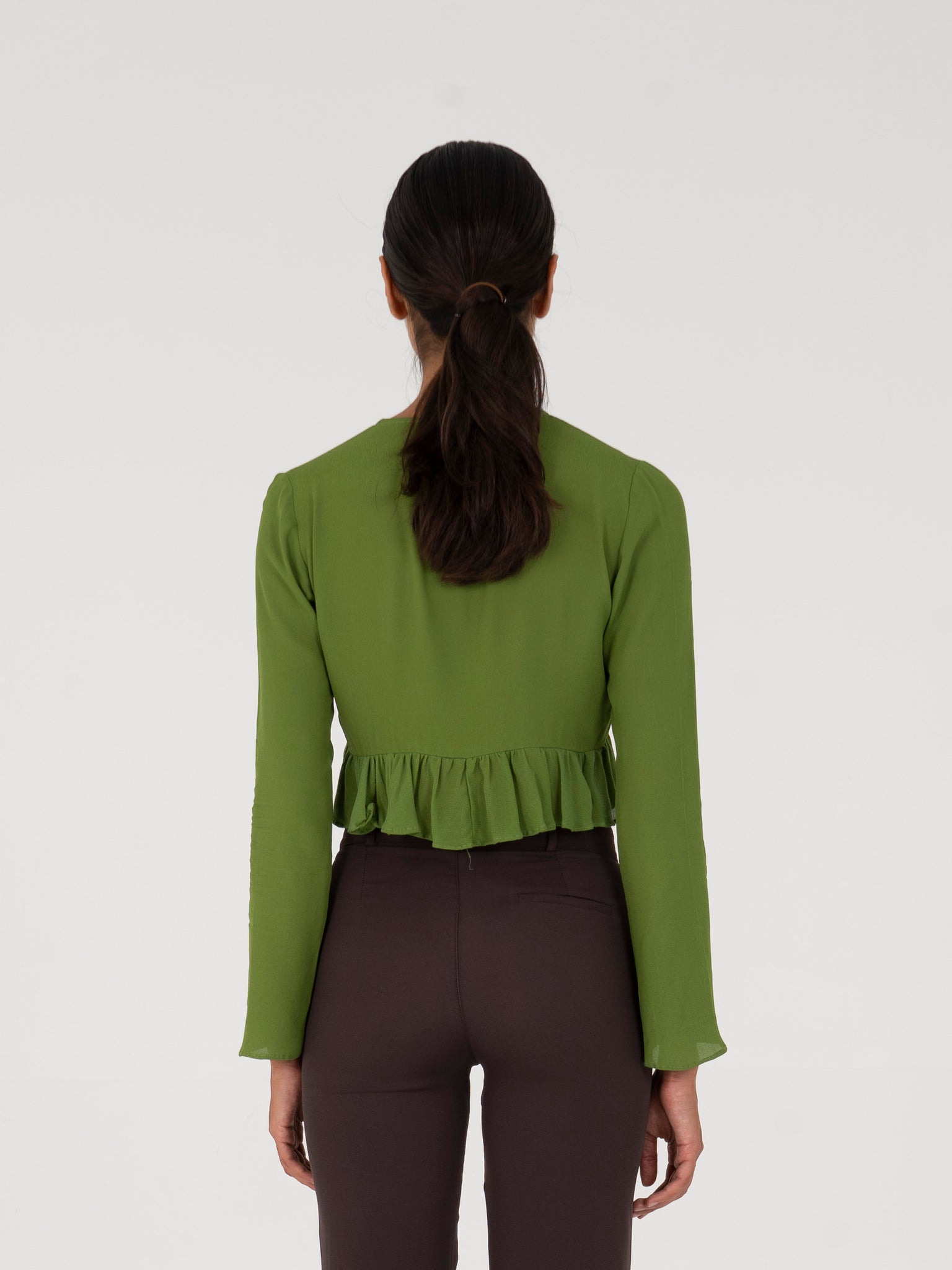 Leaf blouse - Carmen Says