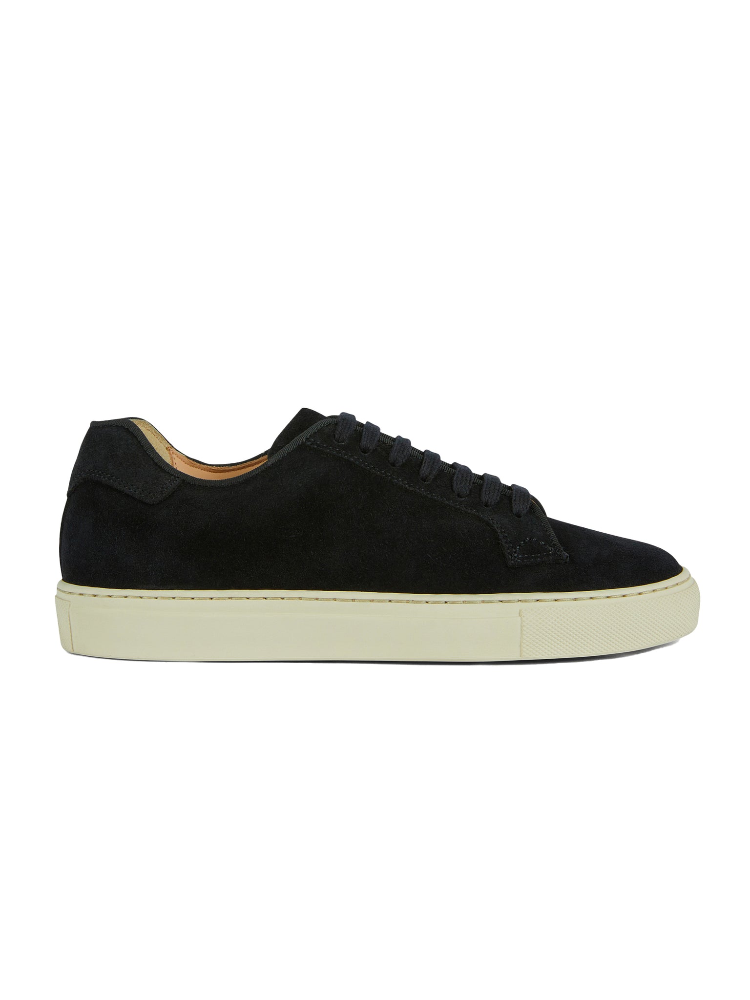 Sneakers court Belèratt Black suede calf leather Velasca Donna