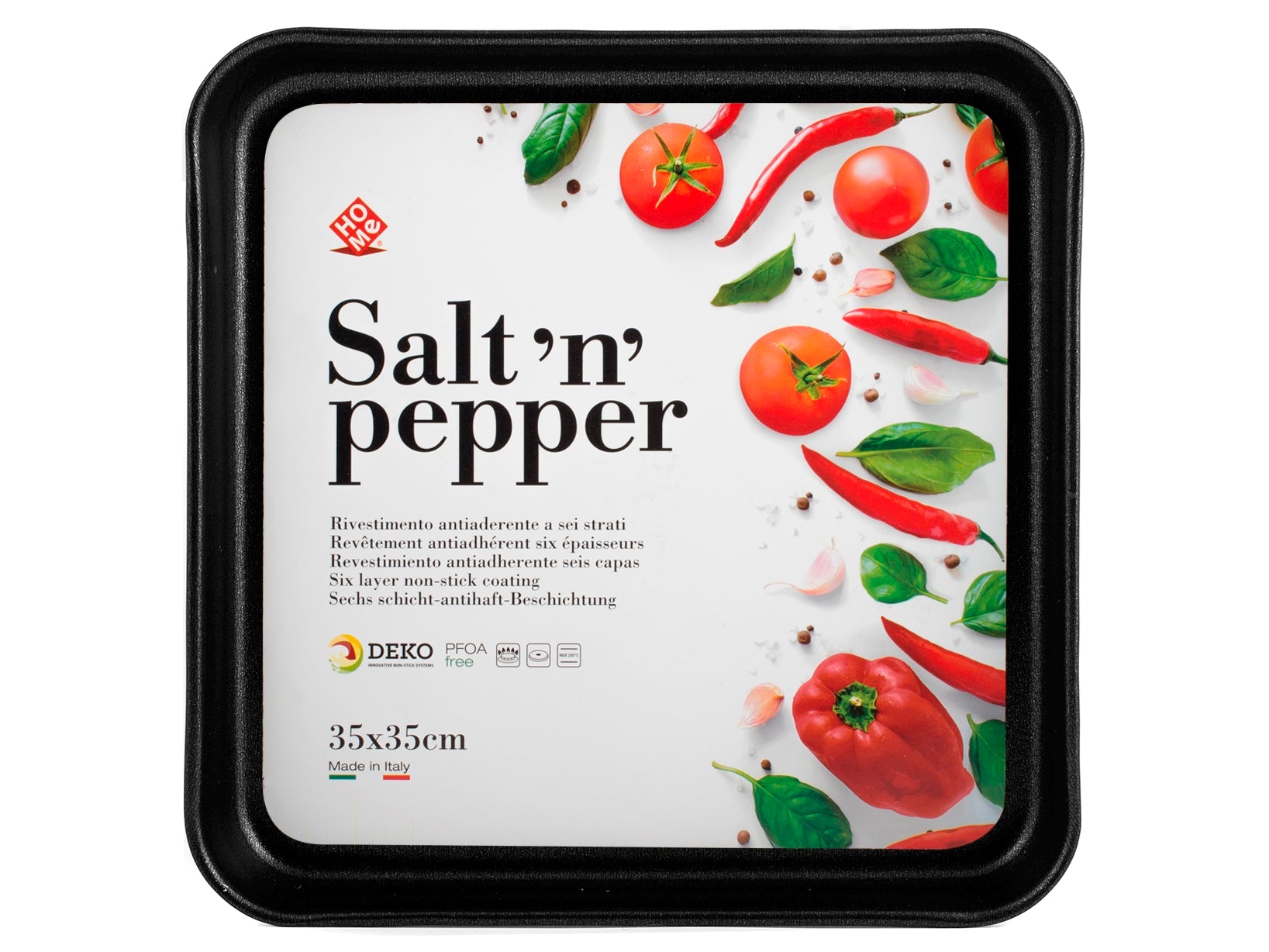 Salt N'Pepper Teglia Forno In Alluminio, Rivestimento Antiaderente, 35X35 Cm