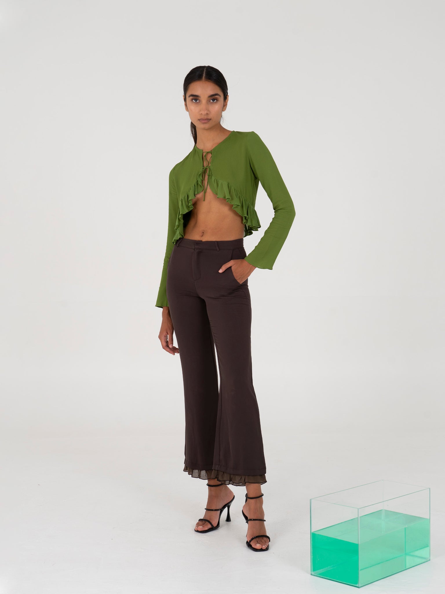 Leaf blouse - Carmen Says