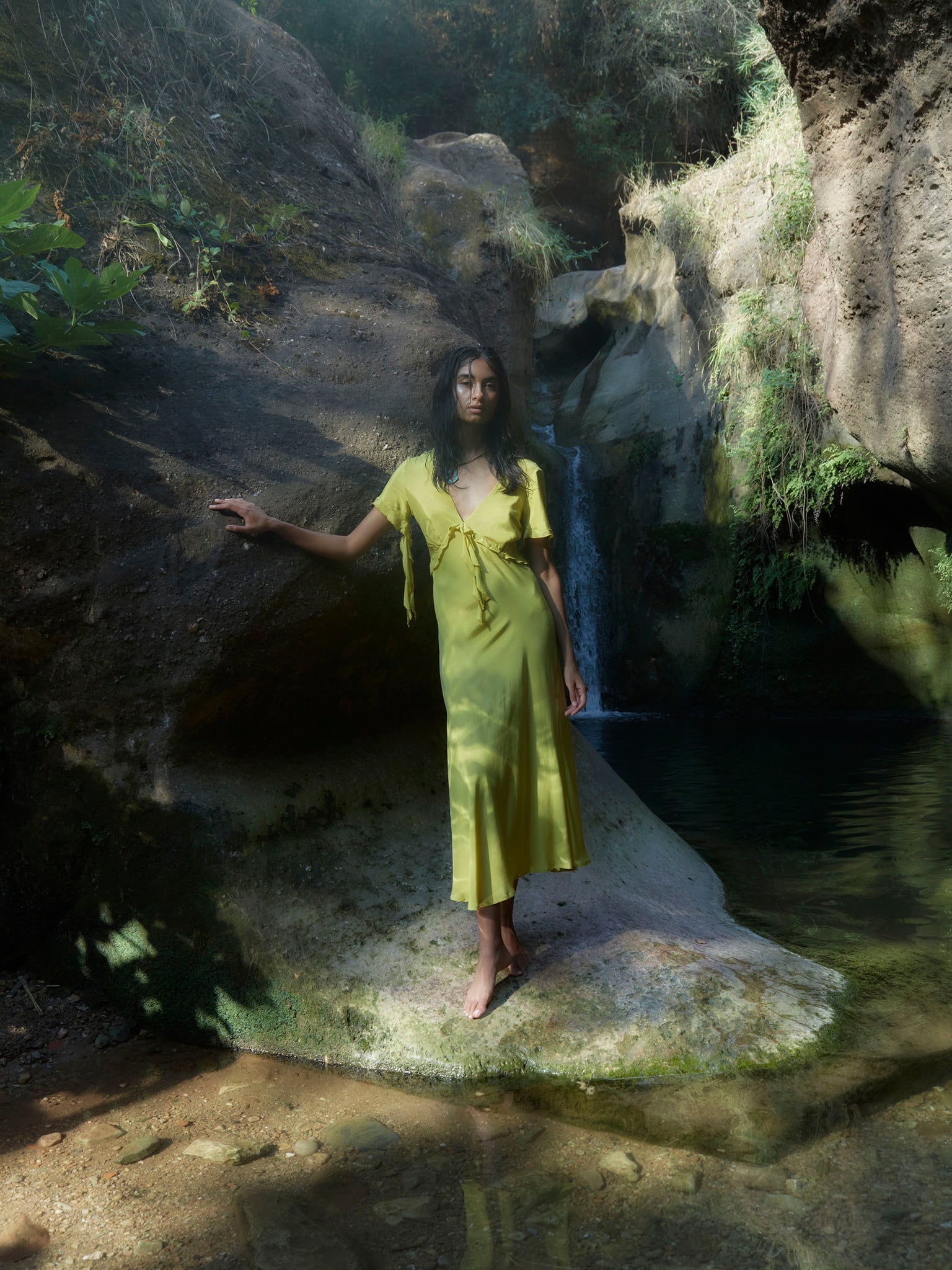 Swamp lily dress