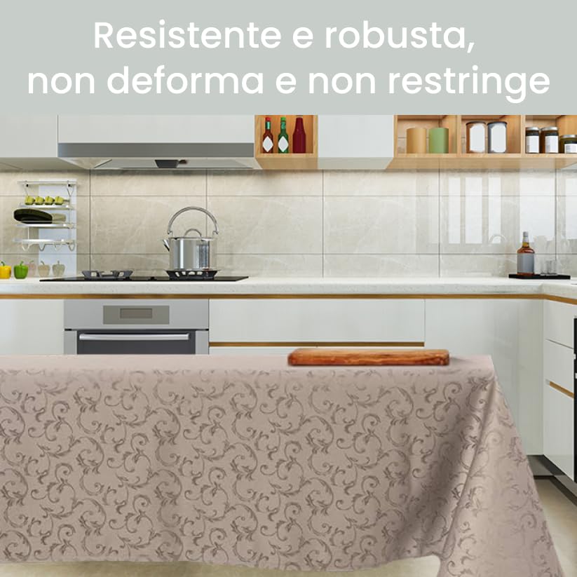 TOVAGLIA ANTIMACCHIA JACQUARD QUEEN  TORTORA