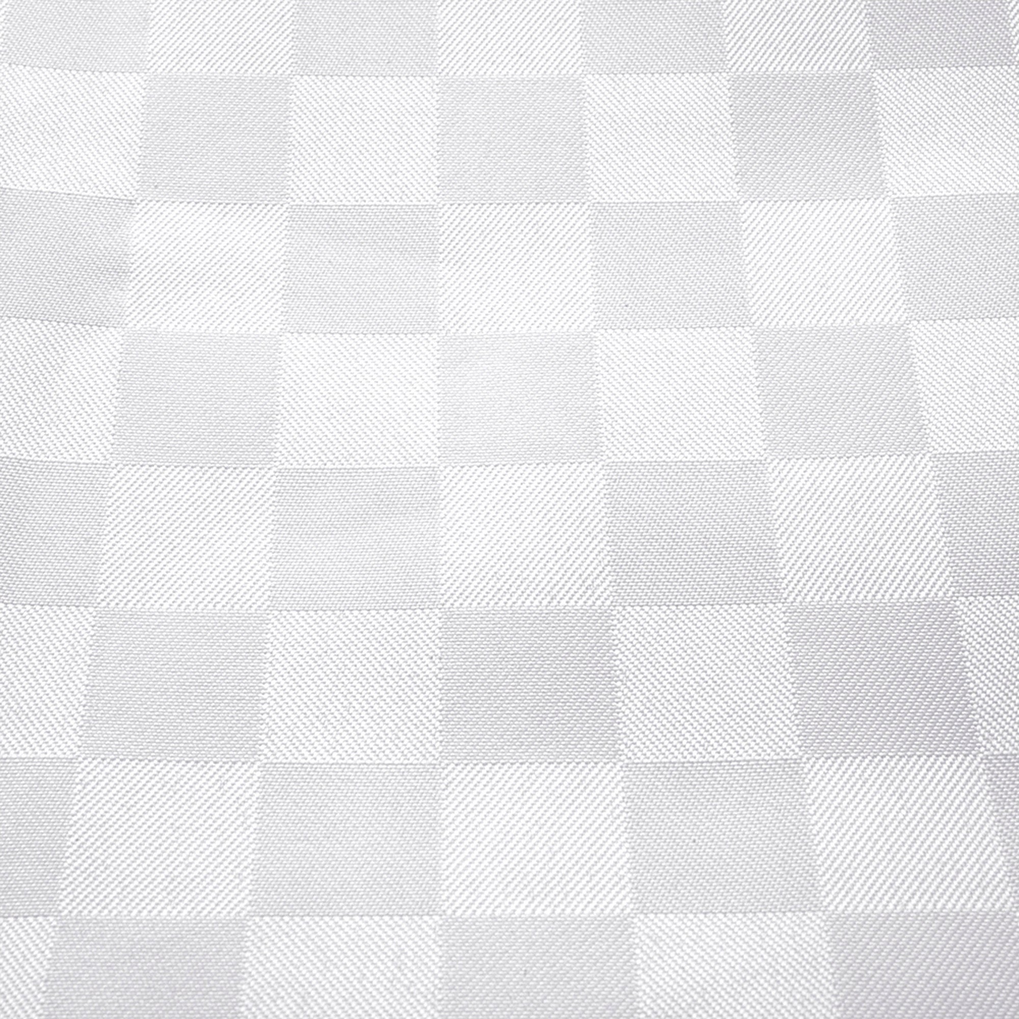 CENTRO ANTIMACCHIA JACQUARD SCACCO  BIANCO