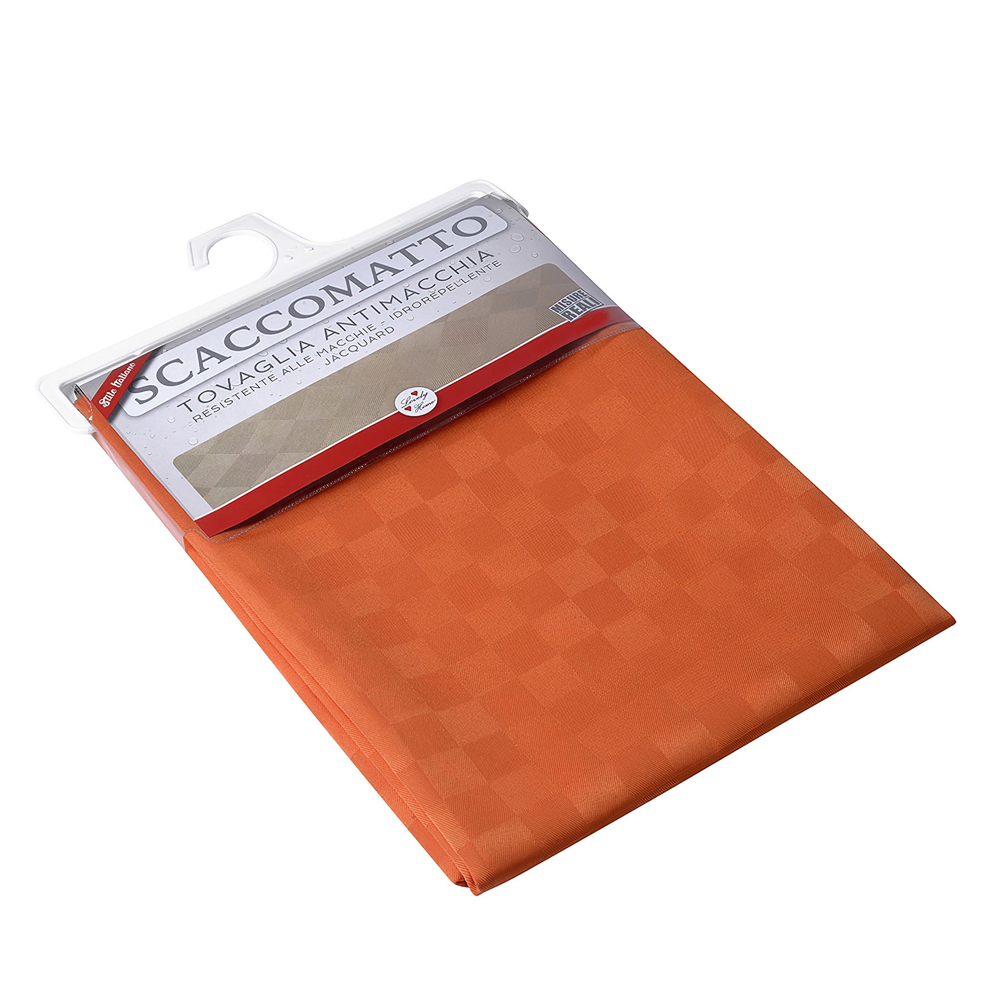 CENTRO ANTIMACCHIA JACQUARD SCACCO  ARAN