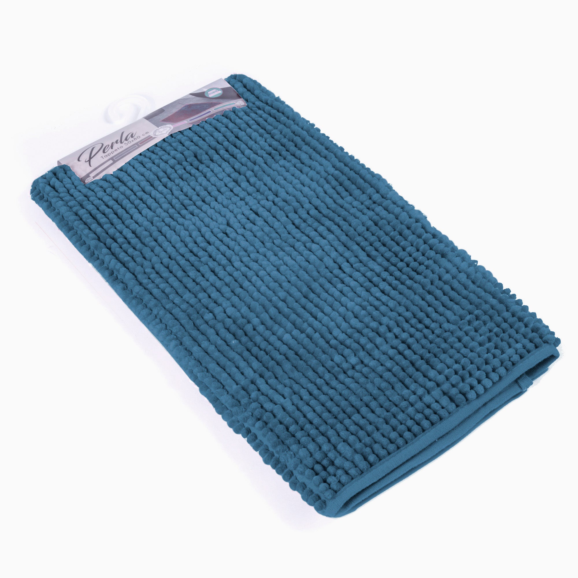 TAPPETO BAGNO PERLA BLU NAVY