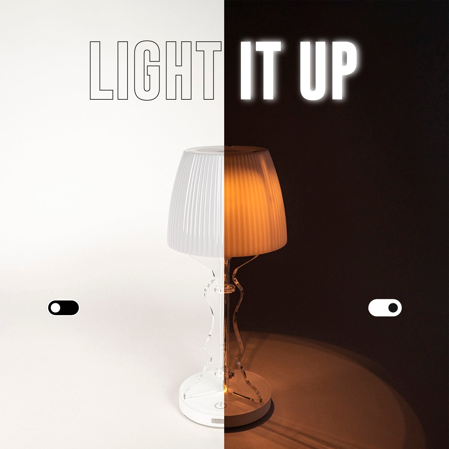 Lampada Piccola Lady Led Bianco