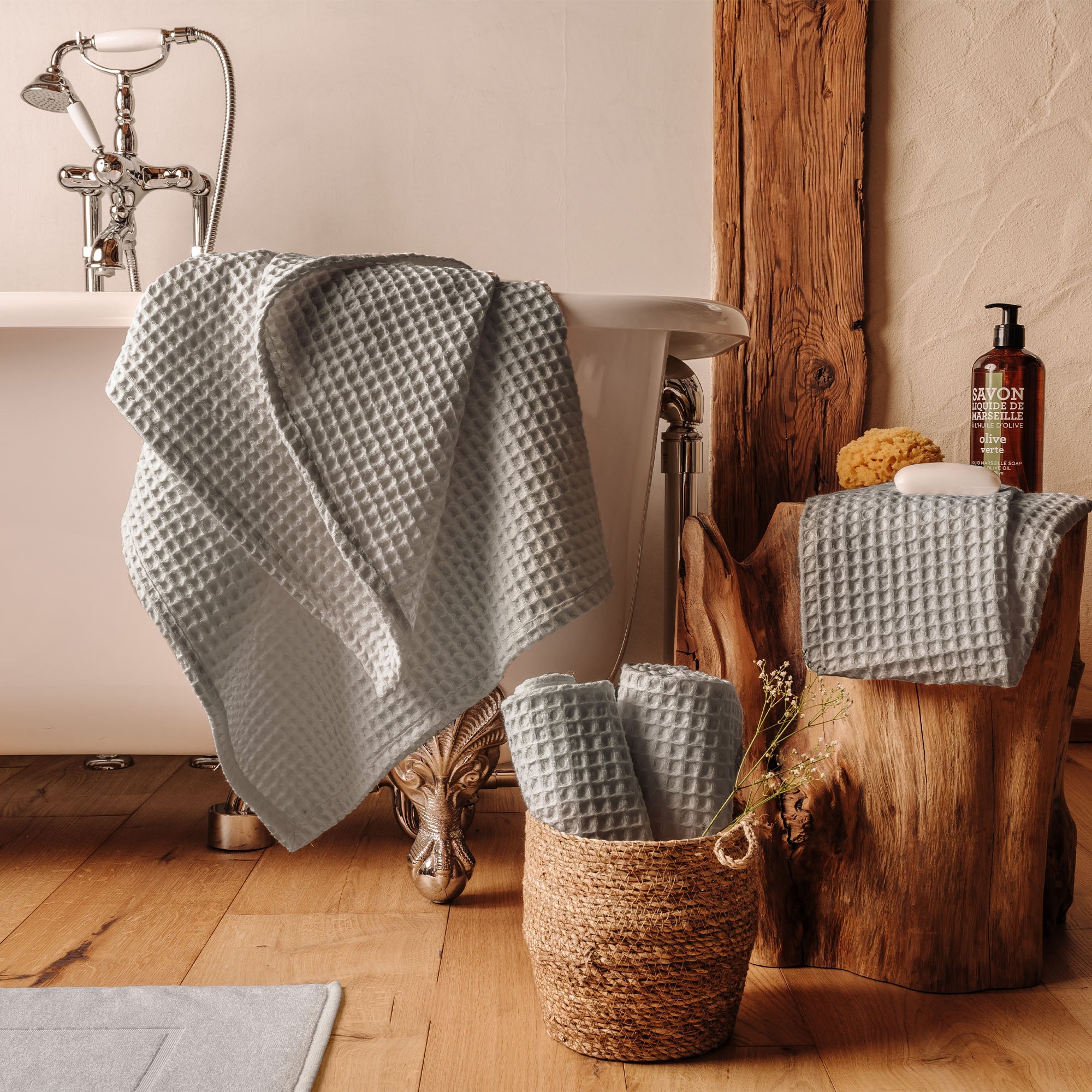 All-in Linea nido d'ape Grigio
