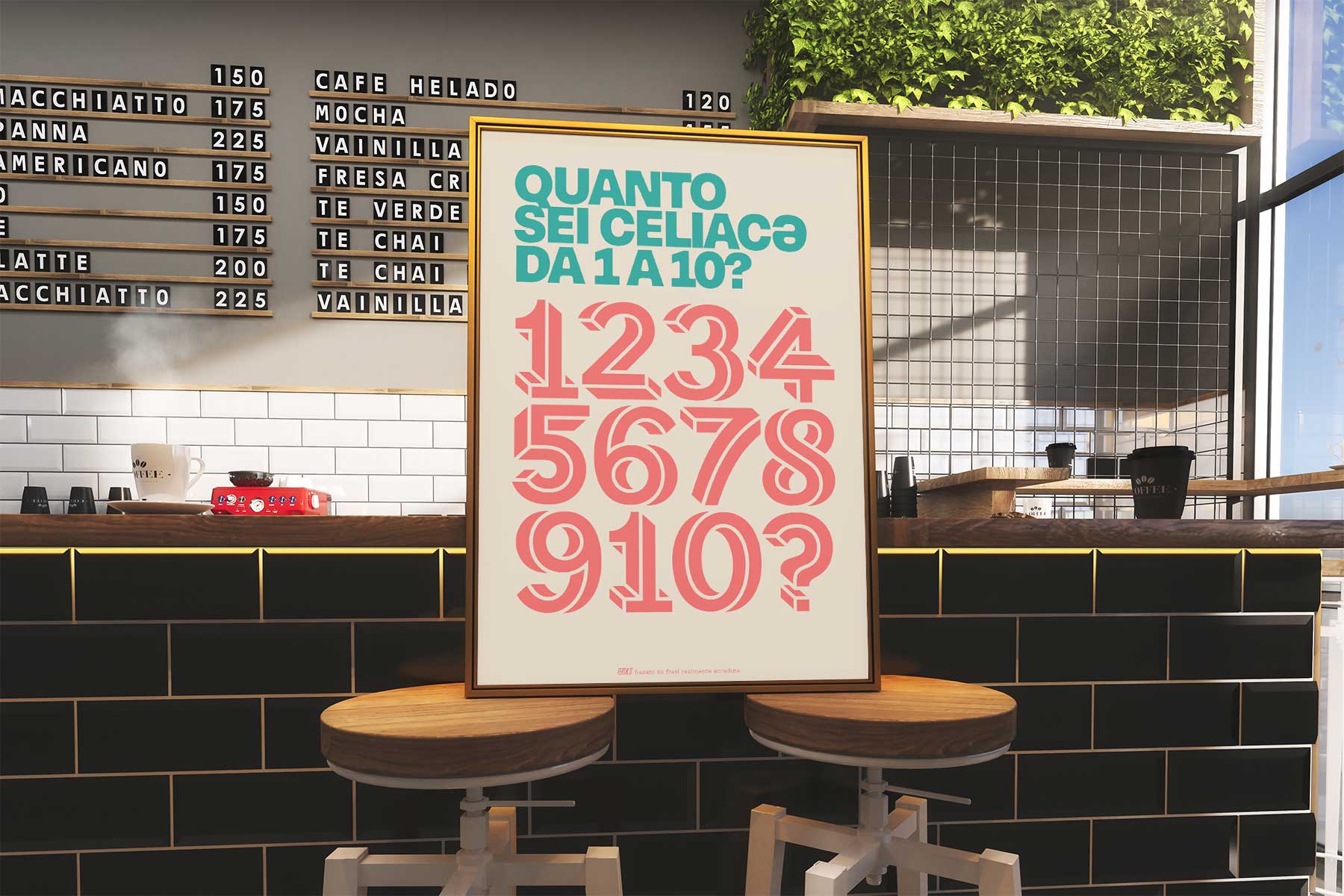 Quanto sei celiaca da 1a 10?