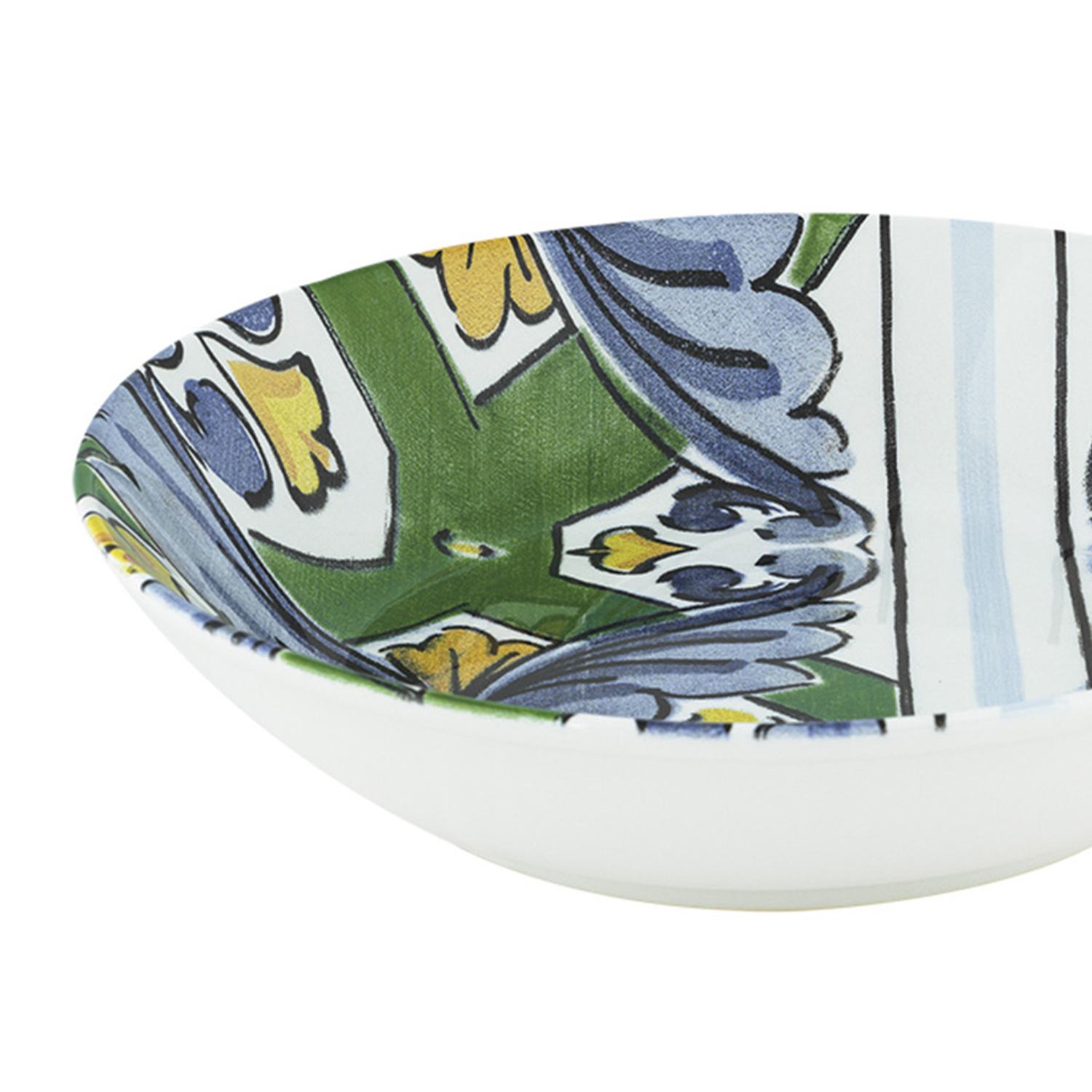 Insalatiera ceramica sottosmalto cm 30 Taormina 83164