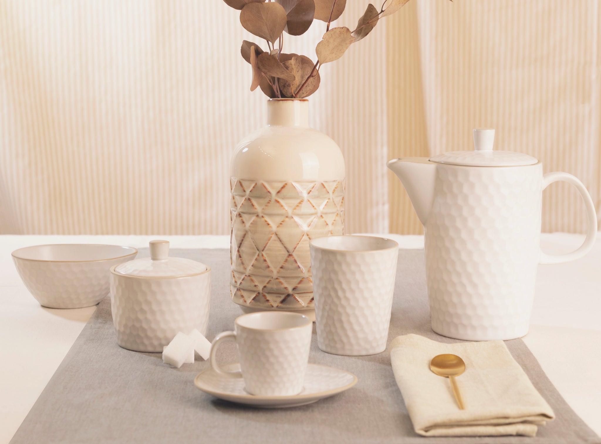 Zuccheriera stoneware Impronte 88770 cm 9.5x9.5x9.3
