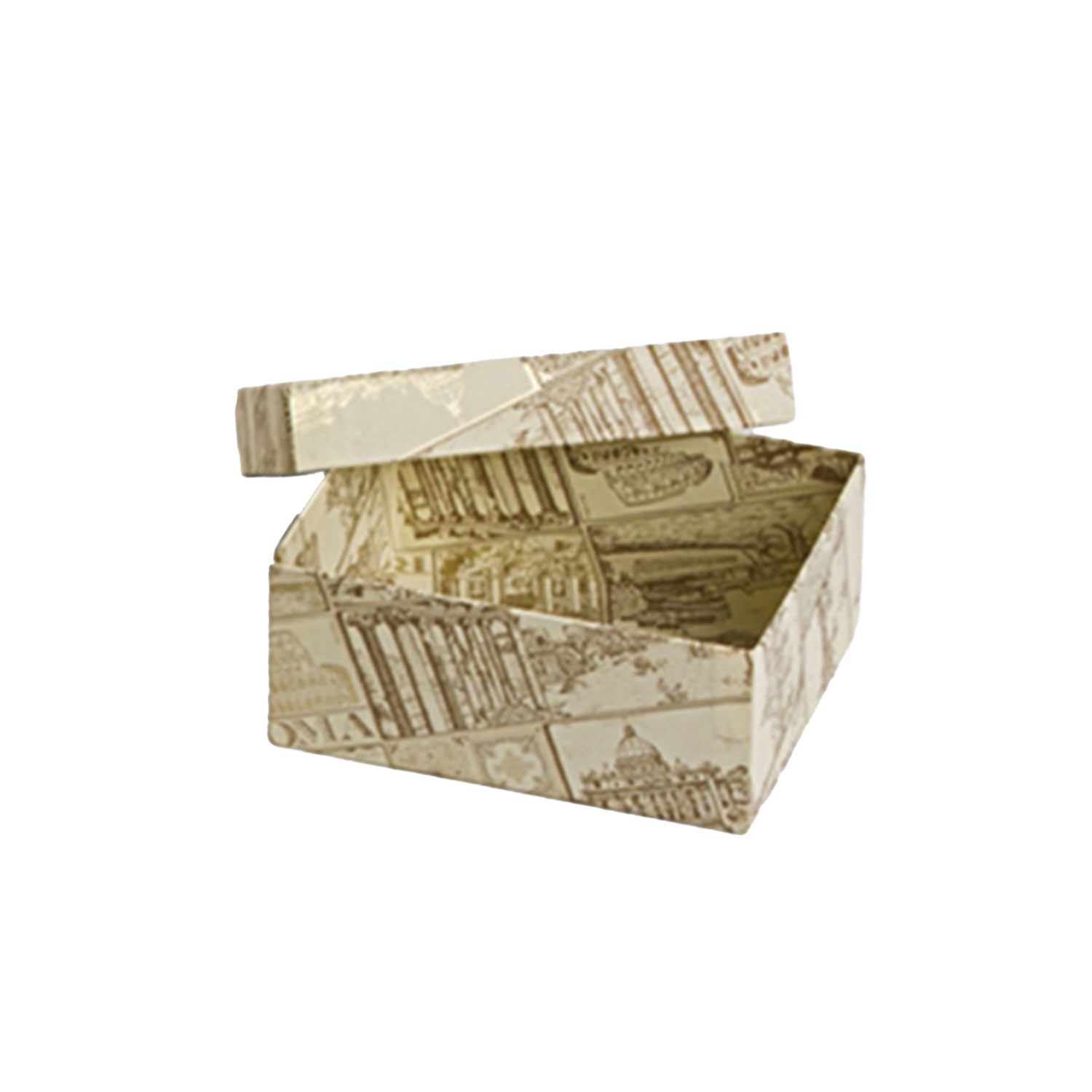 Scatole decorativa rettangolari "Roma" - set da 5