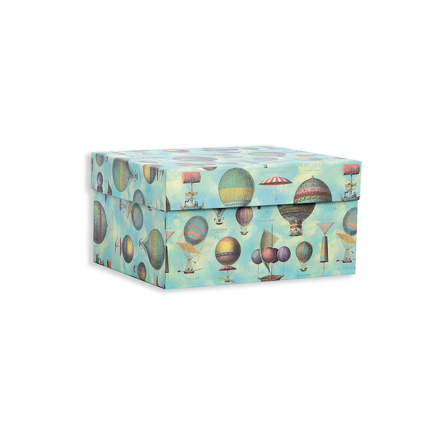 Scatole decorativa grandi "Air Baloons" - set da 3