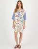Nancy Placket Mini Dress  - Enlightenment