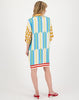 Nancy Placket Mini Dress  - Enlightenment