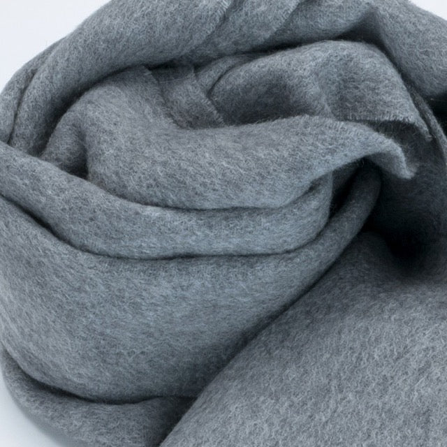 Sciarpa "Biella Frange" colore grigio