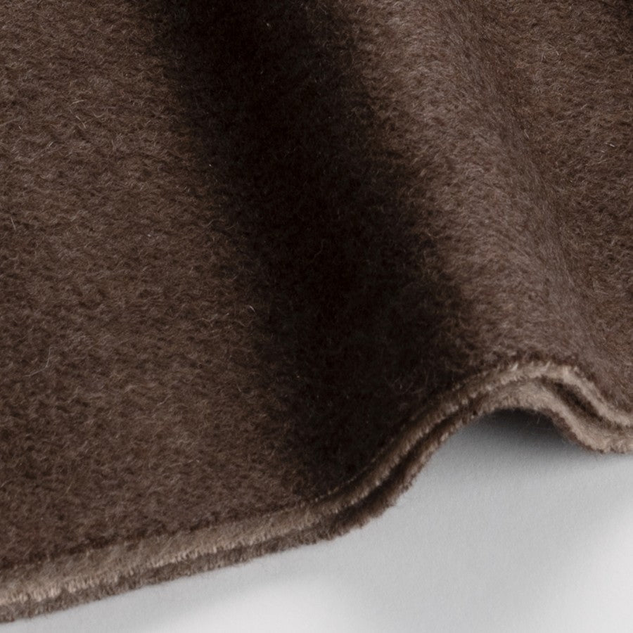 Sciarpa "Biella Frange" colore marrone