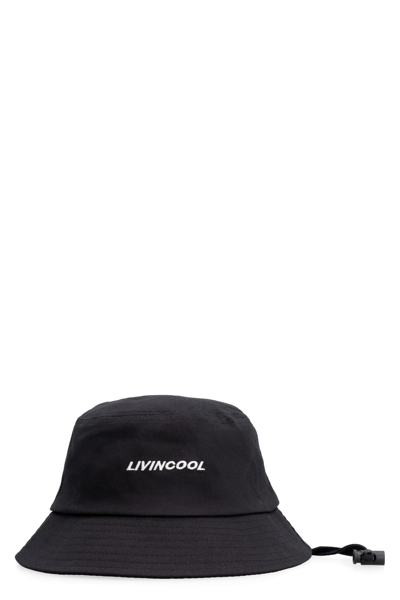 BUCKET HAT EMBROIDERED BLACK