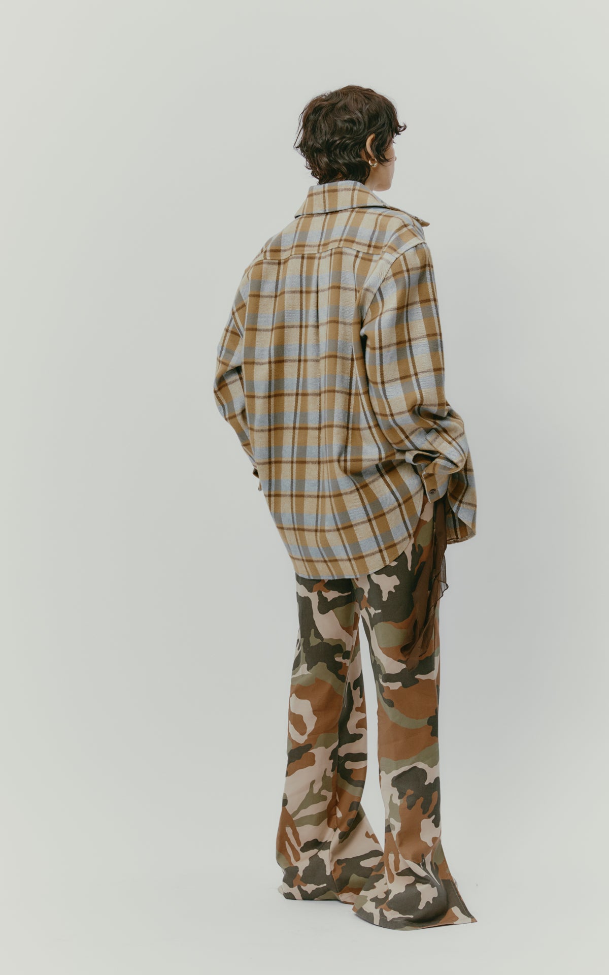 CAMICIA QUADRI VERDE