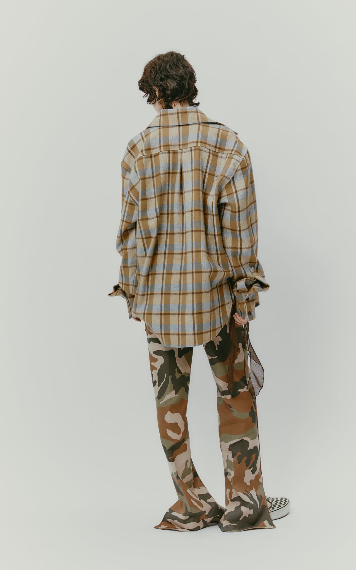 CAMICIA QUADRI VERDE