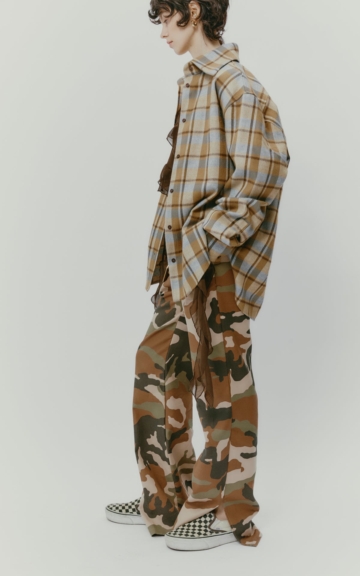 CAMICIA QUADRI VERDE