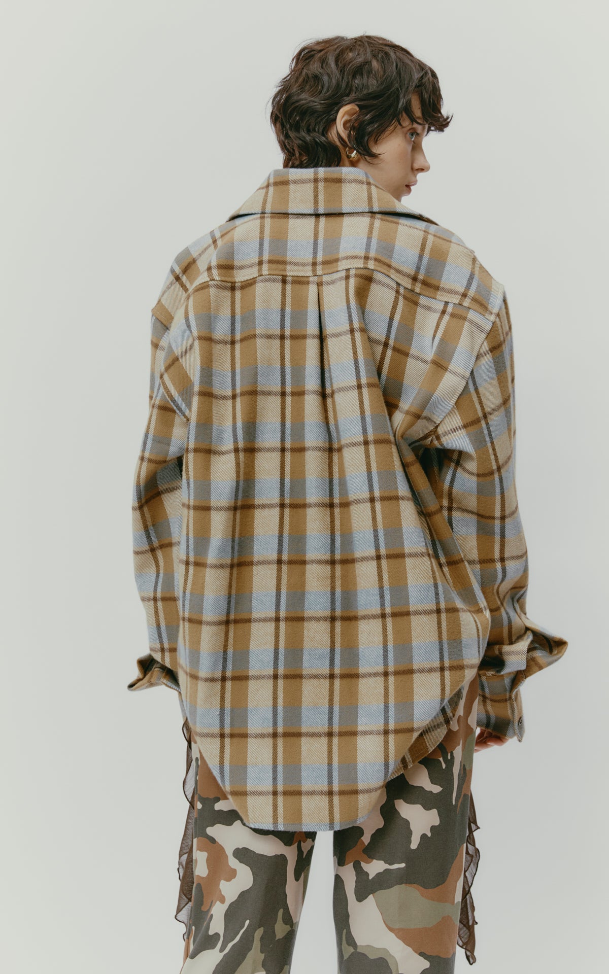 CAMICIA QUADRI VERDE