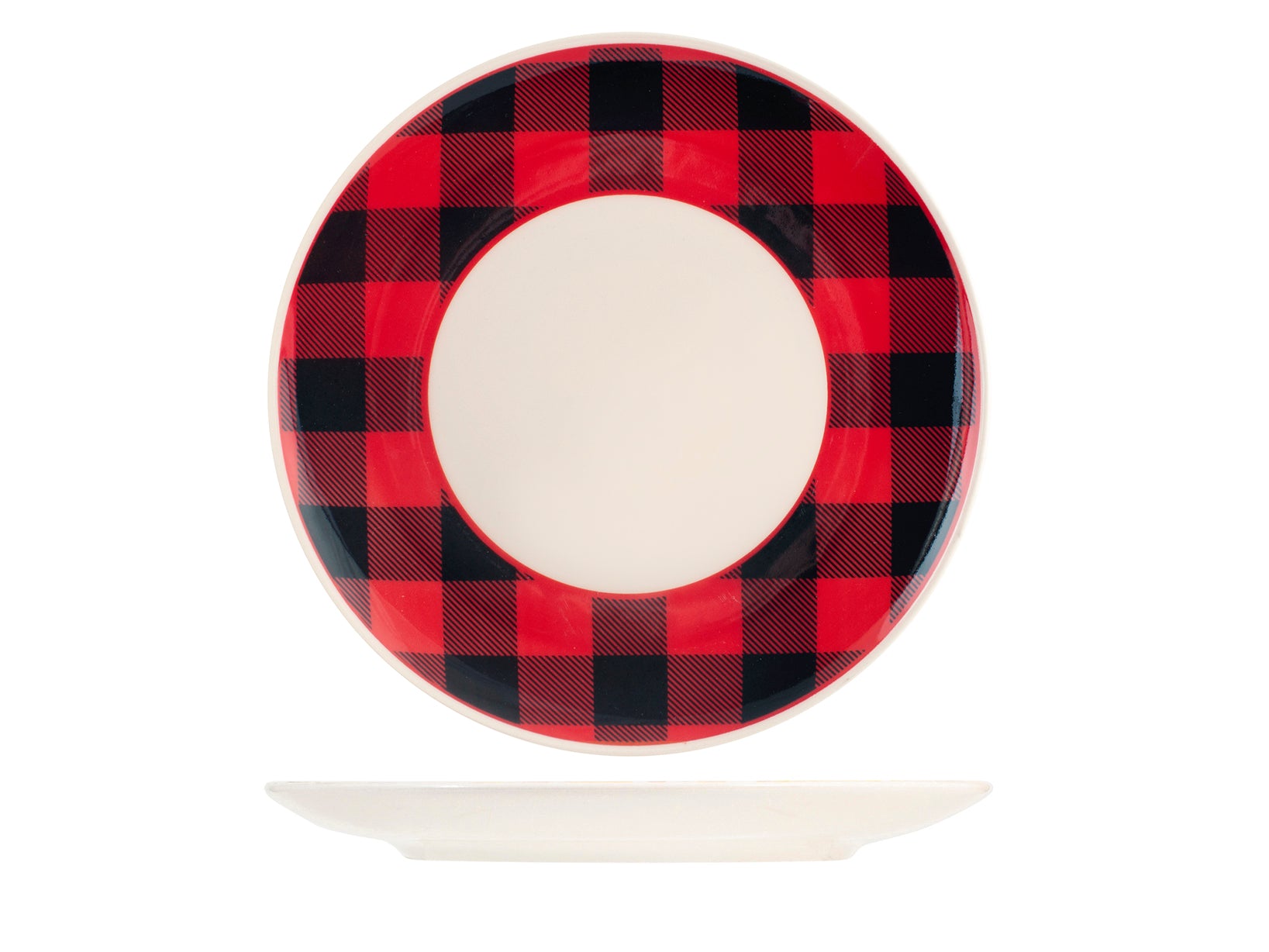 Servizio 18 pezzi tavola H&H Scotland in stoneware decorato