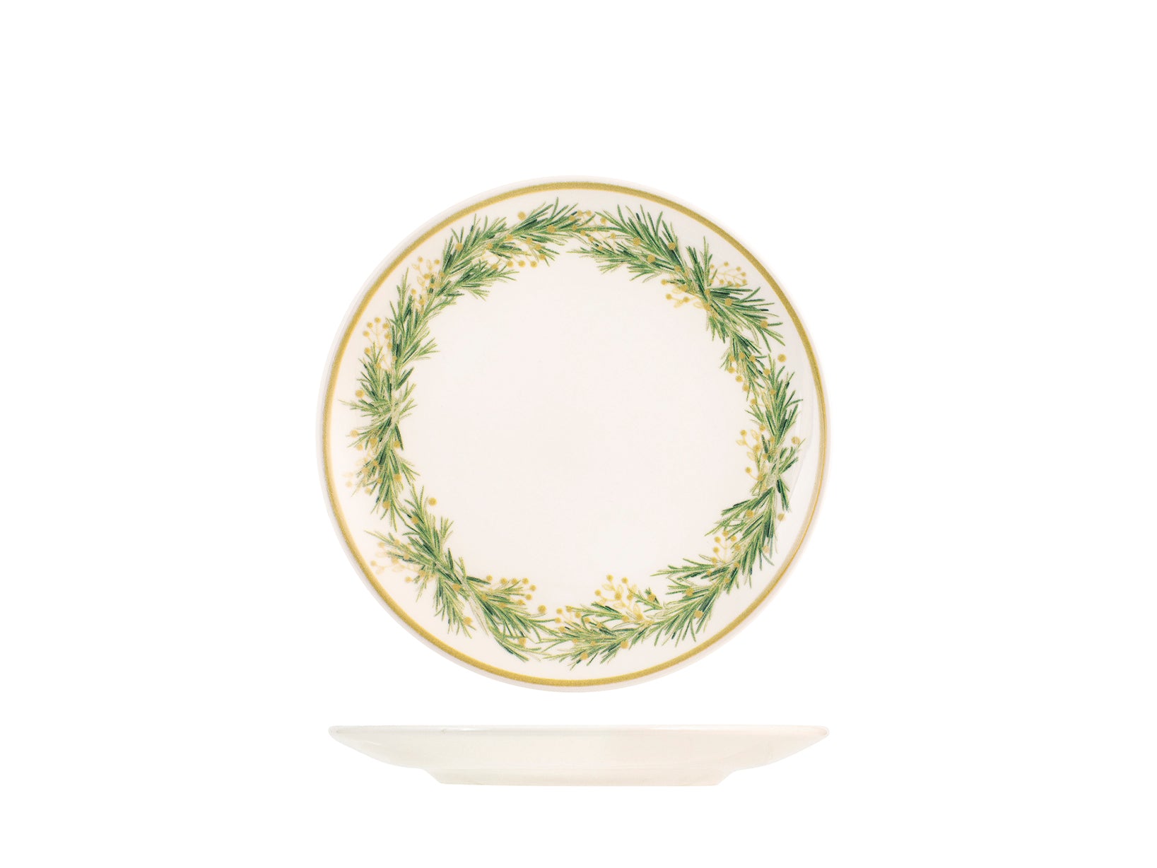 Servizio 18 pezzi tavola Royal in stoneware decorato