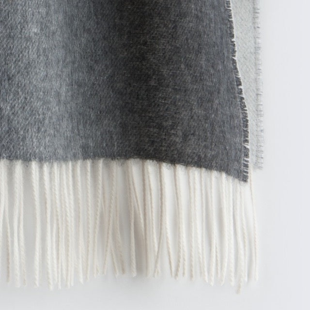 Plaid "Biella Pois" Grigio Medio