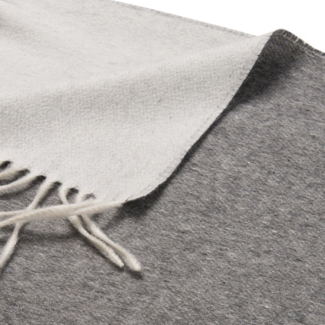 Plaid "Biella Pois" Grigio Medio