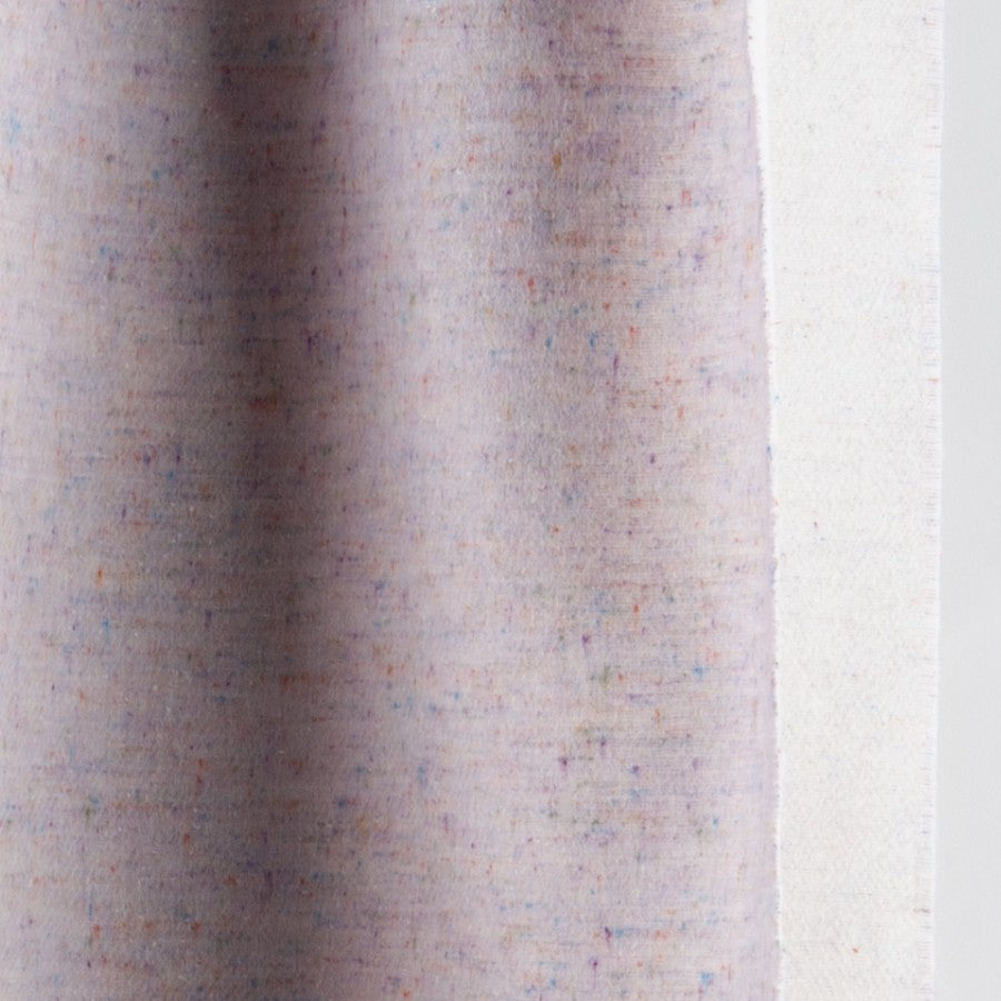 Plaid "Biella Pois" colore Madreperla