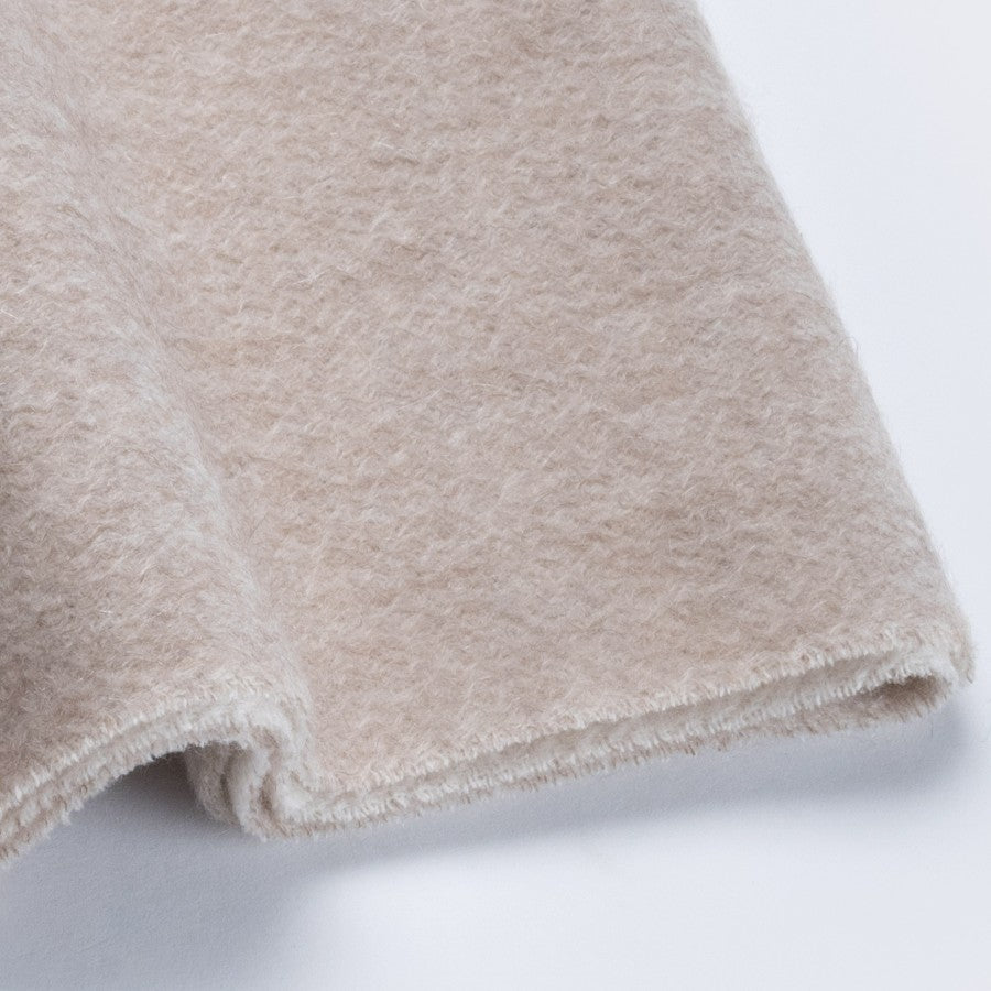 Sciarpa  "Biella Frange"  colore oyster