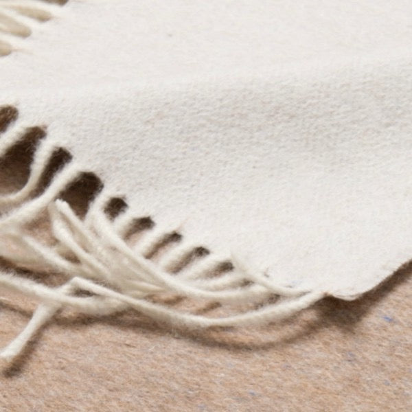 Plaid "Biella Pois" colore Tabacco